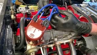 1979 Fiat Spider 124, Distributor and plug wire install