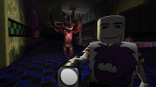 the animatronics tend to get quirky at night | FNAF 2 Doom Roblox