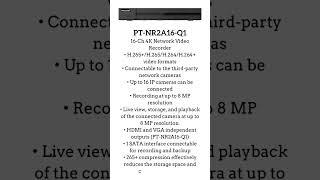 Pram 16-ch Network Video Recorder (NVR) Model No. PT-NR2A16-Q1 Specifications #short #shorts #nvr