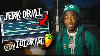 How to make DARK PIANO Jerk Drill Type Beats !! (fl studio tutorial)