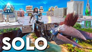 How A 15,000 Hour SOLO Plays In A Sky Base On ARK!