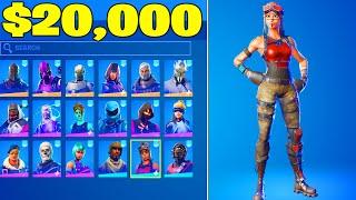 THIS FORTNITE ACCOUNT IS BETTER THAN Ali-A's! / HE NEEDS TO GET ACCOUNT INSURANCE! ($20,000+ Locker)