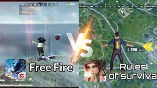 Free Fire Vs Rules of survival comparison para,A3,A5,A6,A7,J4,J5,J8,S5,S6,S7,S9,A10,A20,A30,A70,A50/