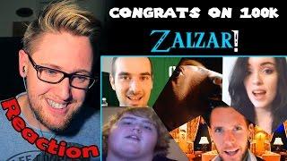 "Congrats on 100K Zalzar" REACTION! | YOU MEAN THE WORLD TO ME! |