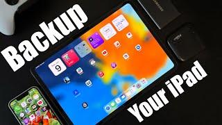 How to backup your iPad