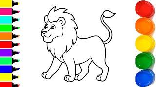 How to draw Lion || Lion drawing