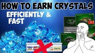 How to earn crystals in tankionline FAST!