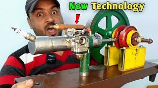 Master Piece  Petrol Engine || New Invention | Mini Engine | Diy Engine | HomeMade Petrol Engine