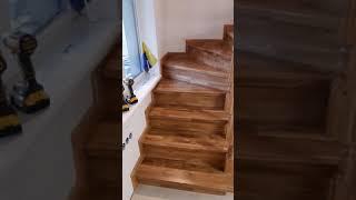 Як зробити сходи на другий поверх - як виготовити сходи.@100liar. #деревянісходи #лестница #сходи