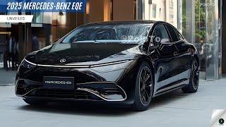 2025 Mercedes-Benz EQE Unveiled - high-end electric car with various modern facilities!