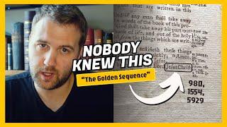 “The Golden Sequence” - How Jesus Perfectly Signed His Name in His Book