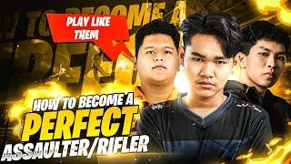 How to become a perfect Assaulter/Rifiler in free fire tournament | Battle strategy for Assaulters