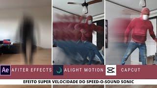 Efeito Speed o Sound Sonic | Saitama | Alight Motion |  CapCut