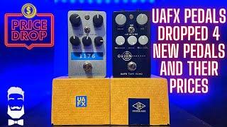 Universal Audio UAFX New Mini Pedals! 1176 Compressor And Orion Tape Echo!