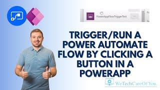 Trigger/Run a Power Automate flow by clicking a button in a PowerApp