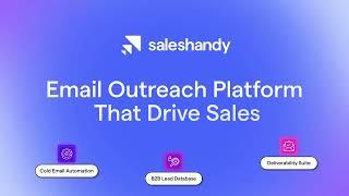 Saleshandy: Your All-In-One Tool for Effortless Cold Emailing!