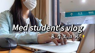 China med school vlog｜Why this major?｜anxiety before graduation｜final exam ,thesis｜music festival