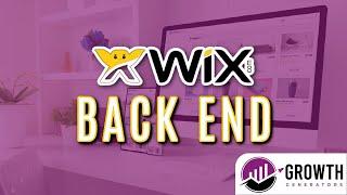 Wix Tutorial Backend