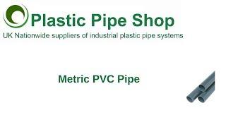 Metric PVC Pipe