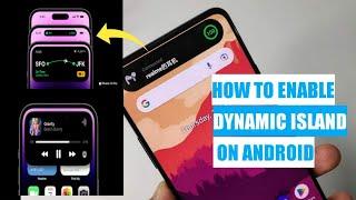 Dynamic Island For Android | Tutorial | Droid Tech 