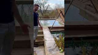 Natural pool filter #diy #poolbuild #naturalpool