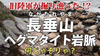 福岡市・長垂山のペグマタイト岩脈とは？ 旧陸軍が採掘したレアな結晶