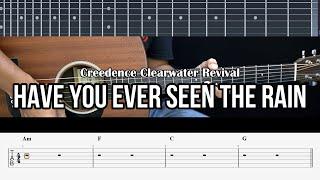 Have You Ever Seen the Rain -  Creedence Clearwater Revival | EASY Guitar Lessons