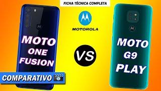 Comparativo | Motorola ONE FUSION vs Moto G9 PLAY