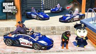 Franklin & Shinchan Buy Mini Police Lamborghini Toy Car in GTA 5 || JNK GAMER