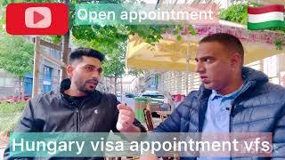 Hungary visa appointment update 2024