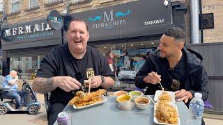 Sharing the Ring and Fish & Chips with the Upcoming CHAMP!