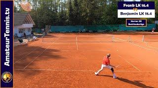 1. Medenspiel 2022 - Amateur Tennis Full Match -  LK 18.4 vs LK 16.4