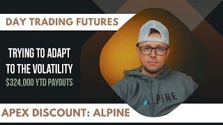 Live Day Trading Futures. Rebuilding funded accounts. Scalping evals? 500k Payout goal for 2024.