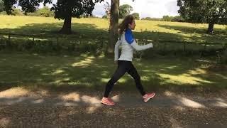 WalkActive - how to walk better : Slo mo video.