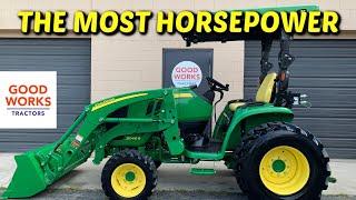 John Deere 3046r Tractor! PREMIUM MODEL! The Most Horsepower In The 3 Series! Better Than Kubota
