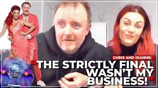 Chris McCausland and Dianne Buswell talk about their emotional journey ahead of Strictly Grand Final