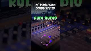 Pembuka'an "Rudi Audio" MC Sofyan Shofi. #soundsystem #unboxing #speaker