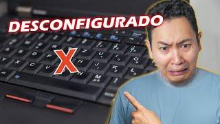 Problema Teclado Notebook / PC [Teclas Invertidas Desconfigurado]