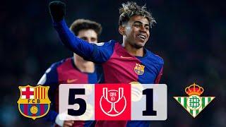 BARCELONA 5-1 REAL BETIS - COPA DEL REY, ROUND OF 16, 2025