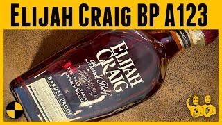 Elijah Craig Barrel Proof A123 62.8% ABV Bottle of WOW!