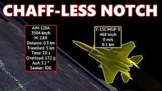 Notching Mechanics Explained | How to Evade Top Tier Fox-3s | War Thunder