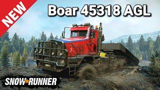 New Truck BOAR 45318 AGL In SnowRunner New Update @TIKUS19