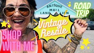 “I’m Baacckk”| SHOP WITH ME | VINTAGE RESALE | ANTIQUE MALL FINDS | THRIFTING | FLEA MARKET