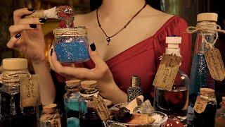 ASMR Witch's Mystical Spa | Skincare, Pimple Popping, Massage, Potions & Elixirs