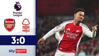 Klarer Sieg in North-London! | FC Arsenal - Nottingham Forest | Highlights - Premier League 2024/25