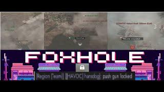 Pushgun gaming, stealing colonial nemesis, and armored combat. Foxhole war 119.