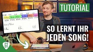 So lernt ihr jeden Song! | Gitarren Tutorial Deutsch