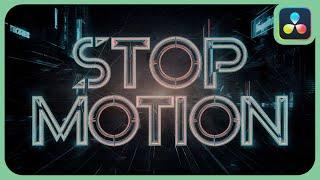 Twisting the Classic: Stop Motion Reimagined! | DaVinci Resolve |