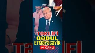 Təklifi qəbul etməyəcəyik - Media Turk TV #mediaturk #trend #shortvideo