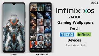 XOS 14 Official Gaming Wallpapers For Infinix & Tecno Devices